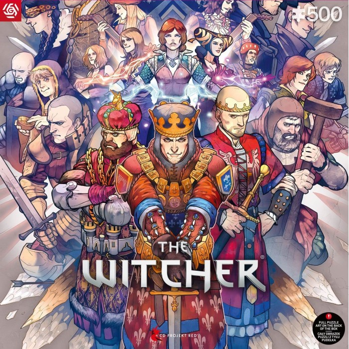 Аксесуари: Пазл The Witcher Northern Realms 500 ел. від GoodLoot у магазині GameBuy, номер фото: 3