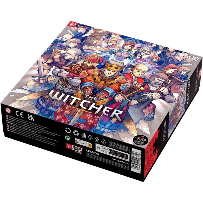 Аксесуари: Пазл The Witcher Northern Realms 500 ел. від GoodLoot у магазині GameBuy, номер фото: 8
