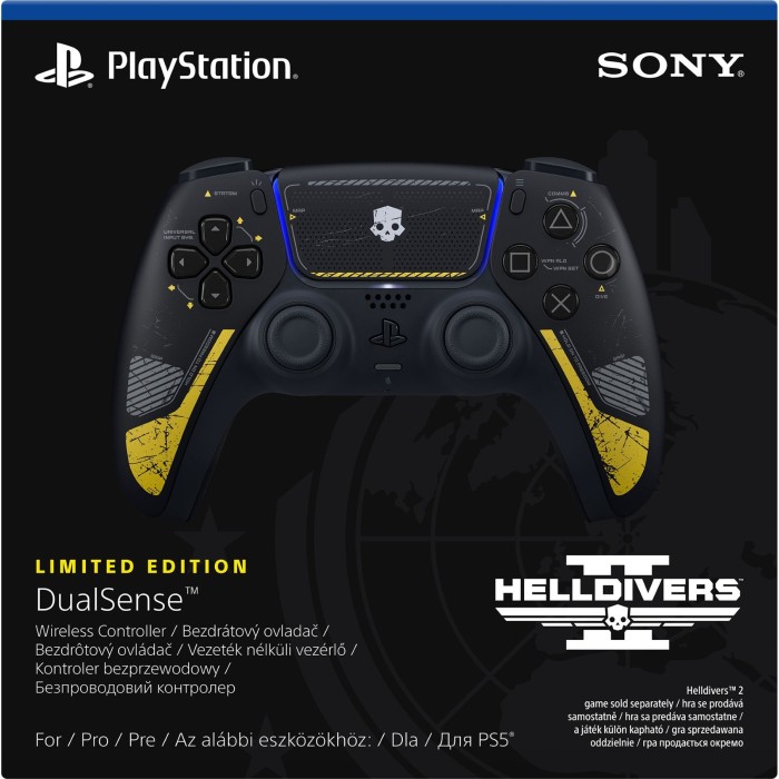Аксесуари для консолей та ПК: Бездротовий геймпад Sony PlayStation 5 Dualsense (Helldivers 2 Limited Edition) від Sony у магазині GameBuy, номер фото: 2