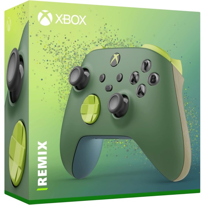 Аксессуары для консолей и ПК: Беспроводной геймпад Microsoft Xbox Series Wireless Controller (Remix Special Edition) от Microsoft в магазине GameBuy, номер фото: 4