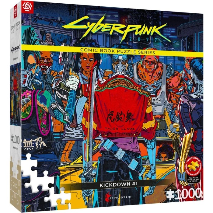 Аксесуари: Пазл Cyberpunk 2077 Kickdown 1000 ел. від GoodLoot у магазині GameBuy