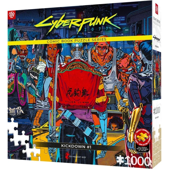 Аксесуари: Пазл Cyberpunk 2077 Kickdown 1000 ел. від GoodLoot у магазині GameBuy, номер фото: 1
