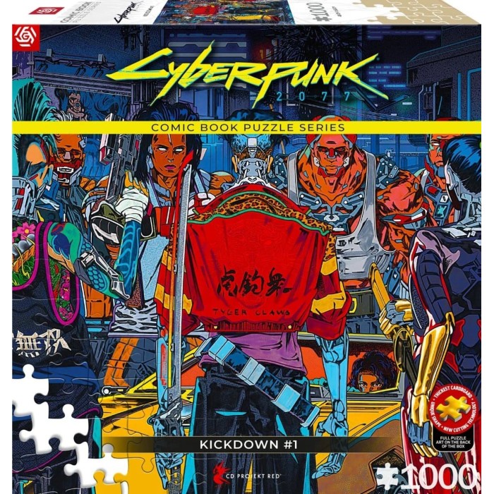 Аксесуари: Пазл Cyberpunk 2077 Kickdown 1000 ел. від GoodLoot у магазині GameBuy, номер фото: 4