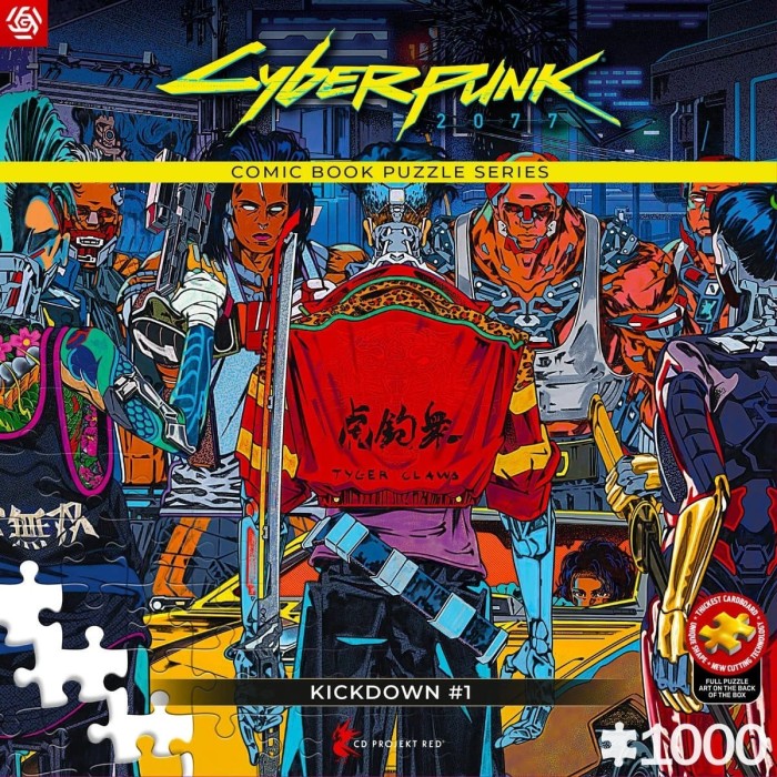 Аксесуари: Пазл Cyberpunk 2077 Kickdown 1000 ел. від GoodLoot у магазині GameBuy, номер фото: 5