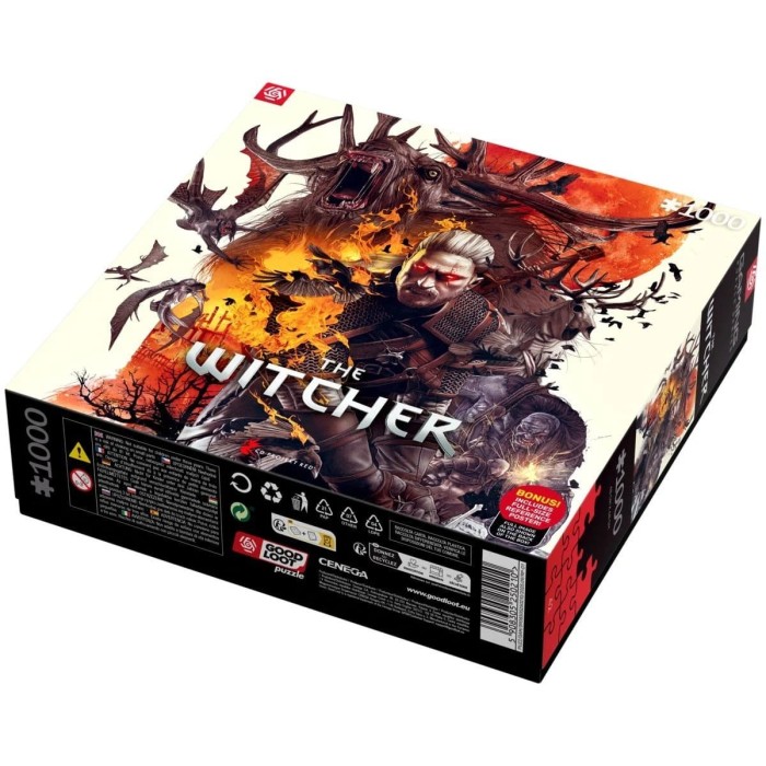 Аксесуари: Пазл The Witcher Monsters 1000 од. від GoodLoot у магазині GameBuy, номер фото: 10