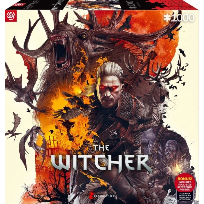 Аксесуари: Пазл The Witcher Monsters 1000 од. від GoodLoot у магазині GameBuy, номер фото: 4