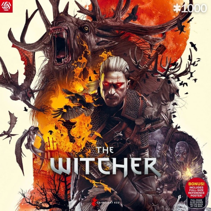 Аксесуари: Пазл The Witcher Monsters 1000 од. від GoodLoot у магазині GameBuy, номер фото: 5