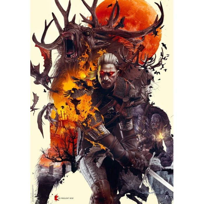 Аксесуари: Пазл The Witcher Monsters 1000 од. від GoodLoot у магазині GameBuy, номер фото: 7
