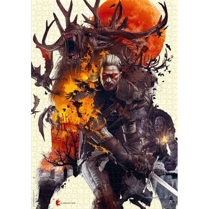 Аксесуари: Пазл The Witcher Monsters 1000 од. від GoodLoot у магазині GameBuy, номер фото: 8