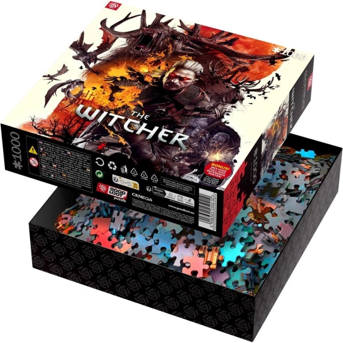 Аксесуари: Пазл The Witcher Monsters 1000 од. від GoodLoot у магазині GameBuy, номер фото: 9
