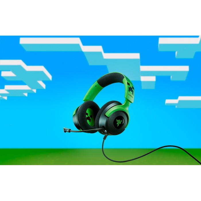 Аксесуари для консолей та ПК: Ігрова гарнітура Razer Kraken V4 X Minecraft Edition від Razer у магазині GameBuy, номер фото: 7