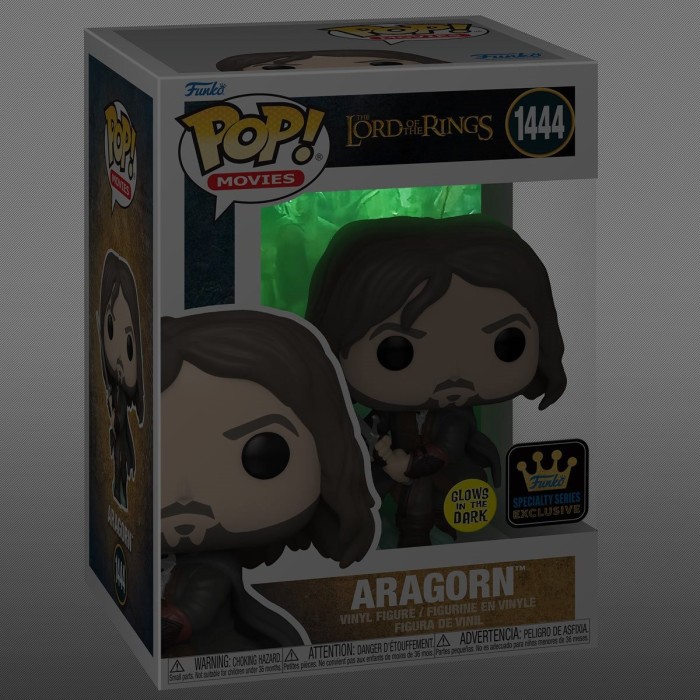 Funko Pop: Ігрова фігурка Funko POP! серії Володар перснів — Арагорн, Армія Мертвих (Glow) № 1444 від Funko у магазині GameBuy, номер фото: 2