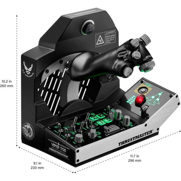 Аксесуари для консолей та ПК: Важіль управління двигуном Thrustmaster F16 Viper TQS Mission Pack від Thrustmaster у магазині GameBuy, номер фото: 10