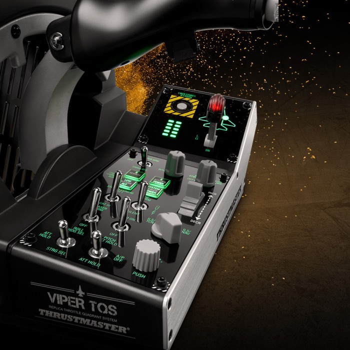 Аксесуари для консолей та ПК: Важіль управління двигуном Thrustmaster F16 Viper TQS Mission Pack від Thrustmaster у магазині GameBuy, номер фото: 6