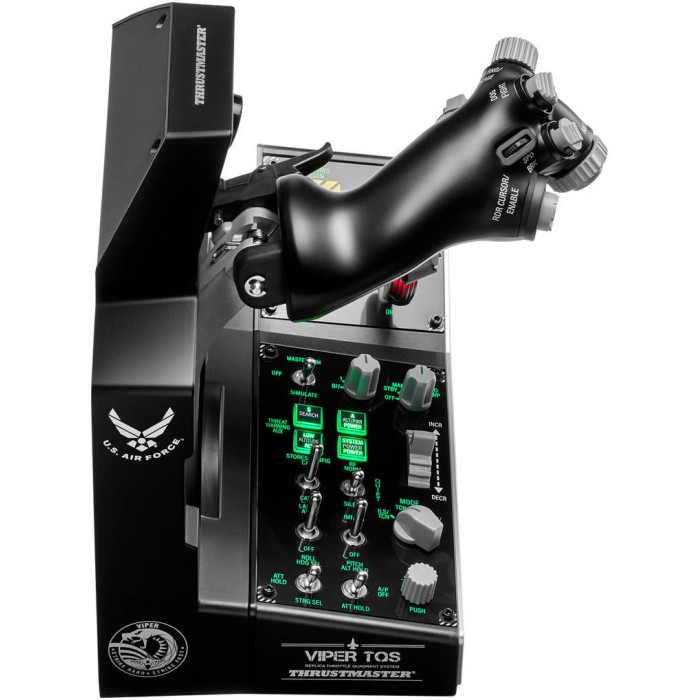 Аксесуари для консолей та ПК: Важіль управління двигуном Thrustmaster F16 Viper TQS Mission Pack від Thrustmaster у магазині GameBuy, номер фото: 9