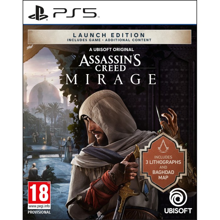 Игры PlayStation 5: Assassin's Creed Mirage: Launch Edition от Ubisoft в магазине GameBuy