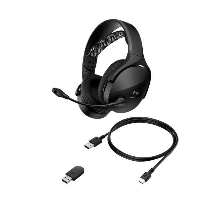 Аксесуари для консолей та ПК: Ігрова гарнітура HyperX Cloud Jet Wireless, чорна від HyperX у магазині GameBuy, номер фото: 4