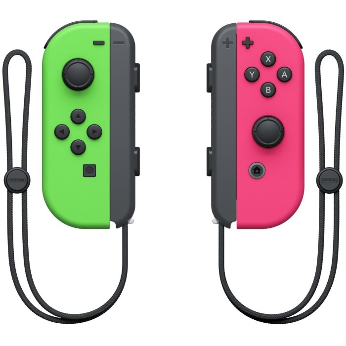 Аксессуары для консолей и ПК: Набор контроллеров Nintendo Joy-Con (неоновый зеленый / неоновый розовый) от Nintendo в магазине GameBuy