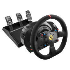 Руль и педали Thrustmaster T300 Ferrari Integral RW Alcantara edition для PC, PS4, PS3