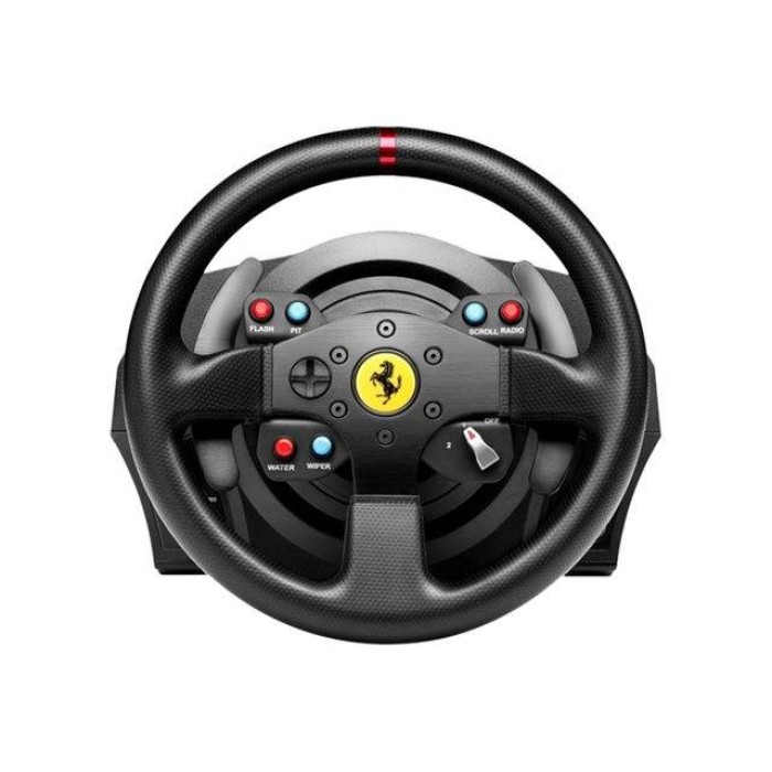 Аксессуары для консолей и ПК: Руль и педали Thrustmaster T300 Ferrari Integral RW Alcantara edition для PC, PS4, PS3 от Thrustmaster в магазине GameBuy, номер фото: 1