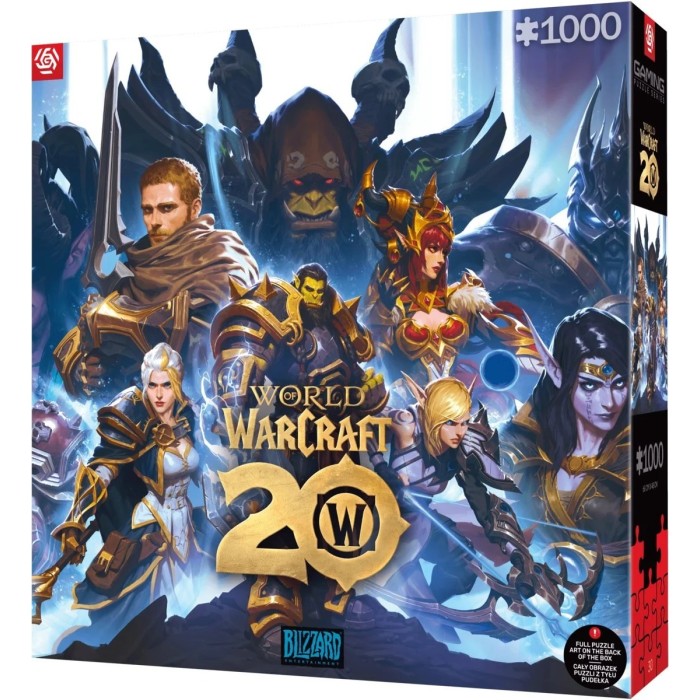 Аксесуари: Пазл World of Warcraft 20th Anniversary 1000 ел. від GoodLoot у магазині GameBuy, номер фото: 1