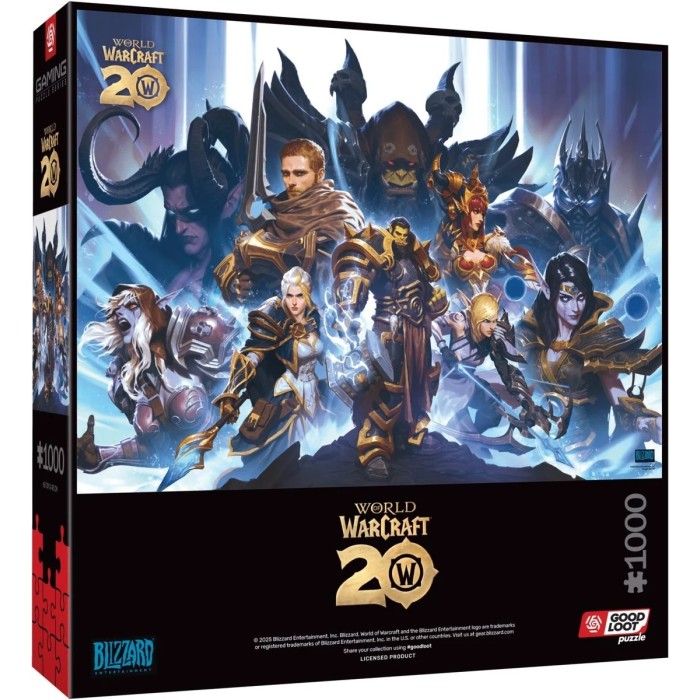 Аксесуари: Пазл World of Warcraft 20th Anniversary 1000 ел. від GoodLoot у магазині GameBuy, номер фото: 4