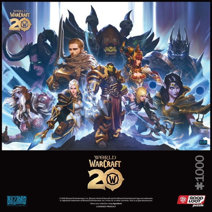 Аксесуари: Пазл World of Warcraft 20th Anniversary 1000 ел. від GoodLoot у магазині GameBuy, номер фото: 5