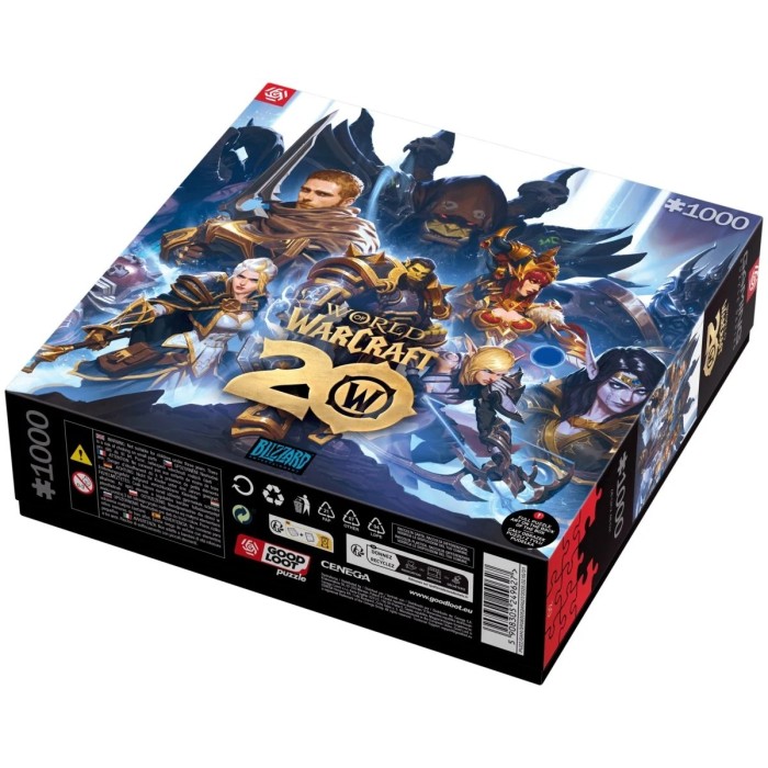 Аксесуари: Пазл World of Warcraft 20th Anniversary 1000 ел. від GoodLoot у магазині GameBuy, номер фото: 9