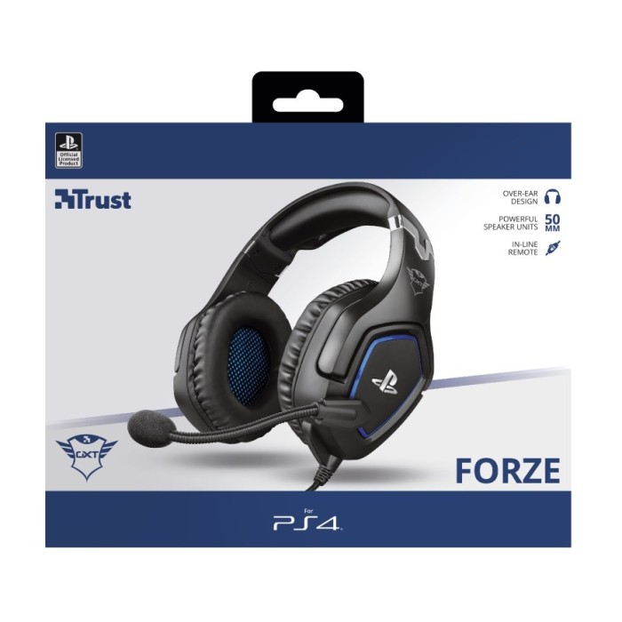Аксесуари для консолей та ПК: Ігрова гарнітура Trust GXT 488 Forze-G для PS4 і PS5, чорна від Trust у магазині GameBuy, номер фото: 10