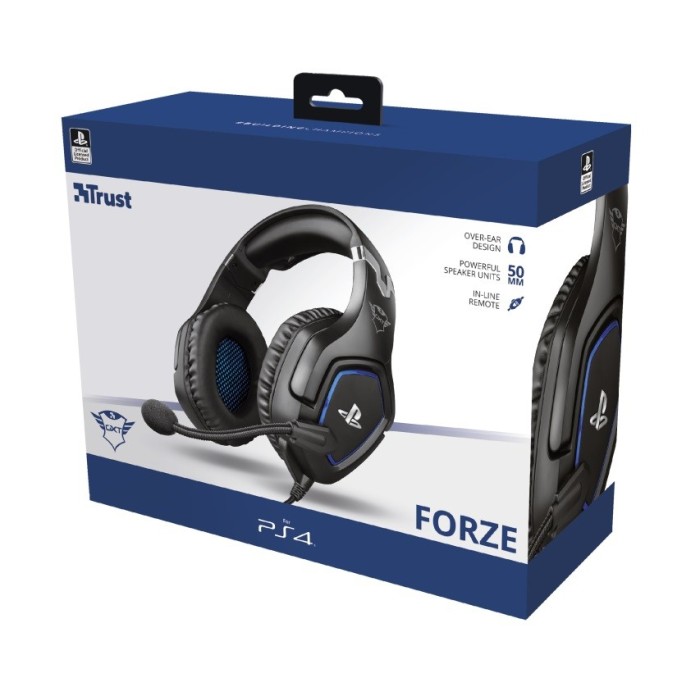 Аксесуари для консолей та ПК: Ігрова гарнітура Trust GXT 488 Forze-G для PS4 і PS5, чорна від Trust у магазині GameBuy, номер фото: 9