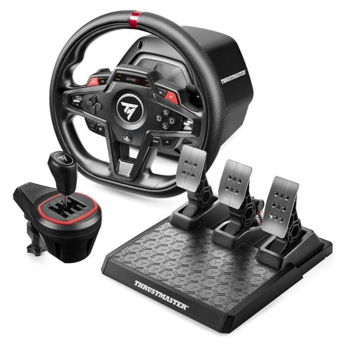 Аксессуары для консолей и ПК: Комплект руля Thrustmaster T248R Shifter Pack для ПК/PS5 (чёрный) от Thrustmaster в магазине GameBuy