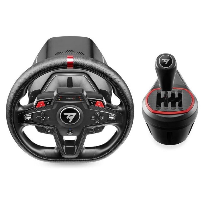 Аксессуары для консолей и ПК: Комплект руля Thrustmaster T248R Shifter Pack для ПК/PS5 (чёрный) от Thrustmaster в магазине GameBuy, номер фото: 6