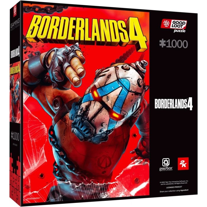 Аксесуари: Пазл Borderlands 4 Break Free Psycho 1000 ел. від GoodLoot у магазині GameBuy, номер фото: 4