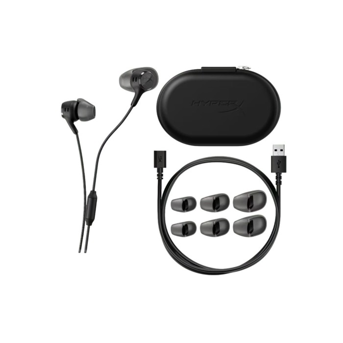 Аксесуари для консолей та ПК: Ігрові навушники HyperX Cloud Earbuds III S USB-C, чорні від HyperX у магазині GameBuy, номер фото: 3