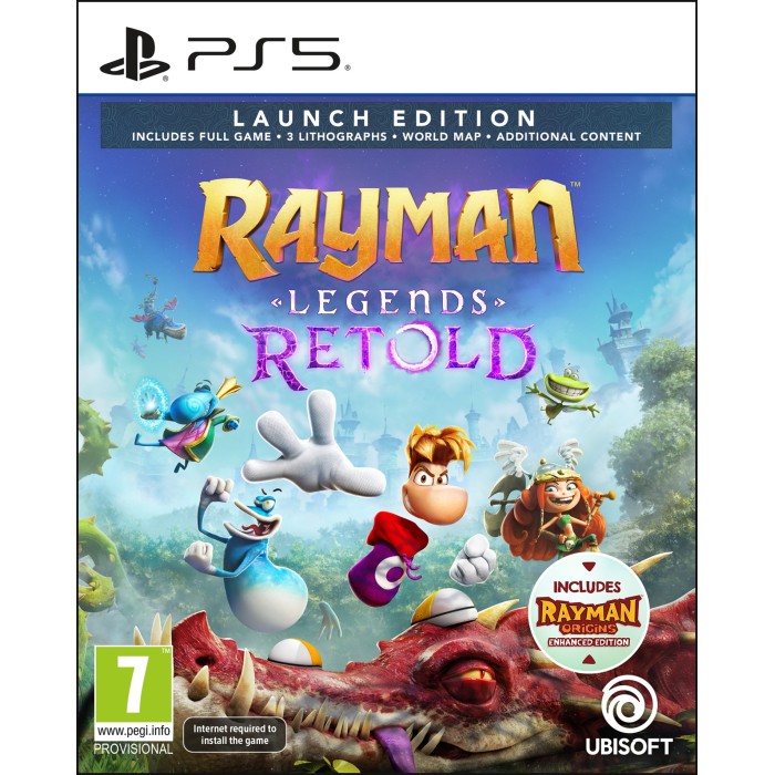 Игры PlayStation 5: Rayman Legends Retold — Launch Edition от Ubisoft в магазине GameBuy