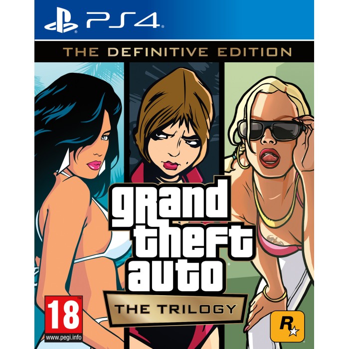 Игры PlayStation 4: Grand Theft Auto: The Trilogy – The Definitive Edition от Rockstar Games в магазине GameBuy