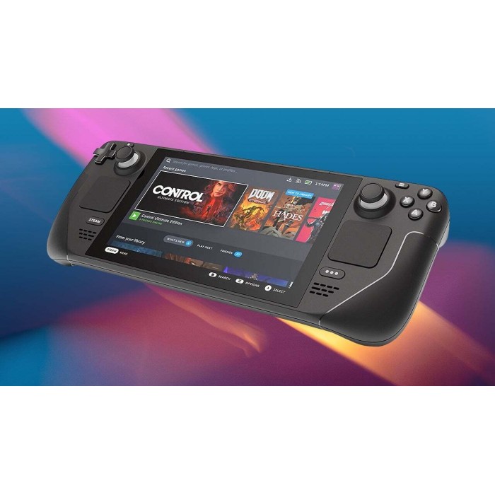Консолі: Портативна консоль Valve Steam Deck LCD 64 GB Certified Refurbished (відновлена) від Valve у магазині GameBuy, номер фото: 6