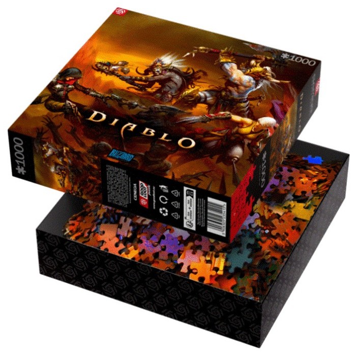 Аксессуары: Пазл Diablo Heroes Battle Puzzles 1000 эл. от GoodLoot в магазине GameBuy, номер фото: 1