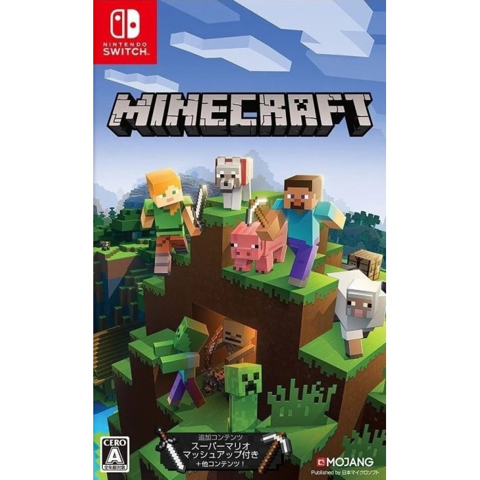 Игры Nintendo Switch: Minecraft от Mojang Studios в магазине GameBuy