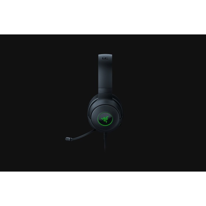 Аксесуари для консолей та ПК: Ігрова гарнітура Razer Kraken V3 X, чорна від Razer у магазині GameBuy, номер фото: 3