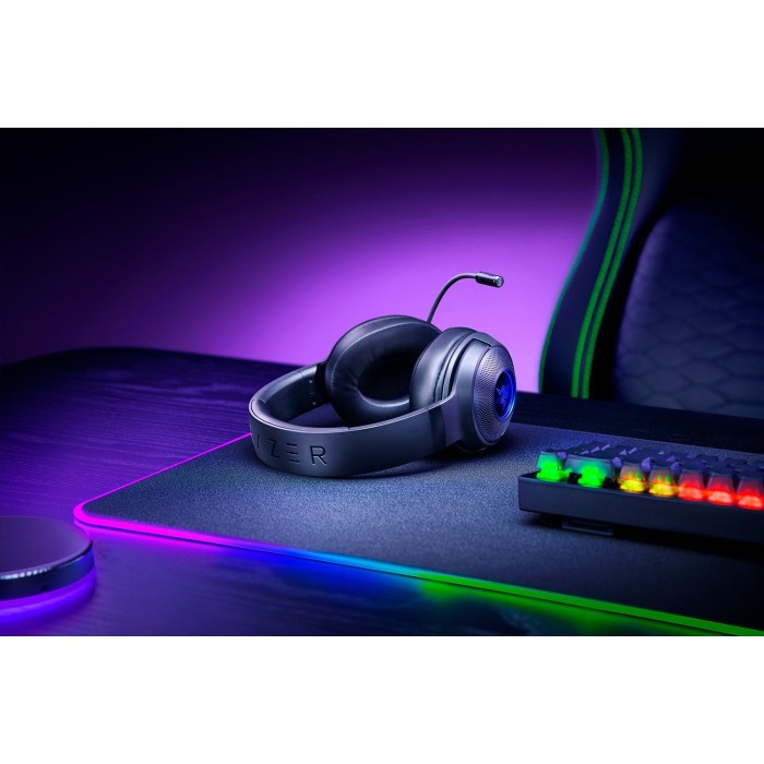 Аксесуари для консолей та ПК: Ігрова гарнітура Razer Kraken V3 X, чорна від Razer у магазині GameBuy, номер фото: 4