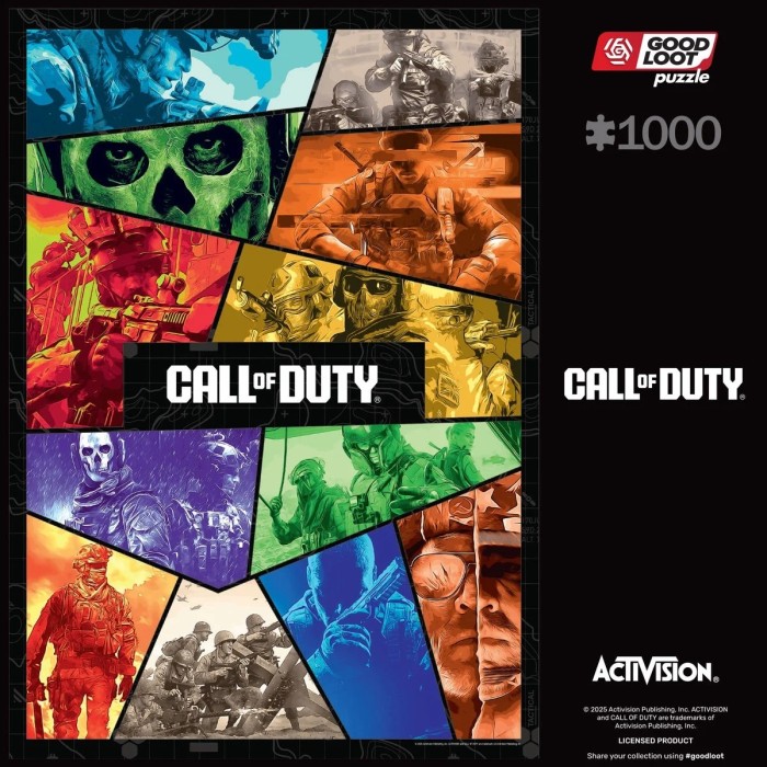 Аксесуари: Пазл Call of Duty Operators Collage 1000 ел. від GoodLoot у магазині GameBuy, номер фото: 5