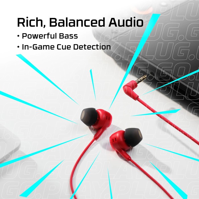 Аксесуари для консолей та ПК: Ігрові навушники HyperX Cloud Earbuds III, червоні від HyperX у магазині GameBuy, номер фото: 6