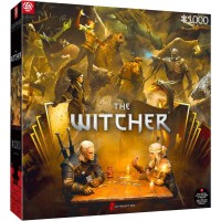Пазл The Witcher Playing Gwent 1000 эл.