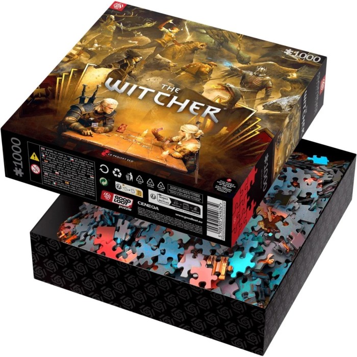 Аксесуари: Пазл The Witcher Playing Gwent 1000 ел. від GoodLoot у магазині GameBuy, номер фото: 10