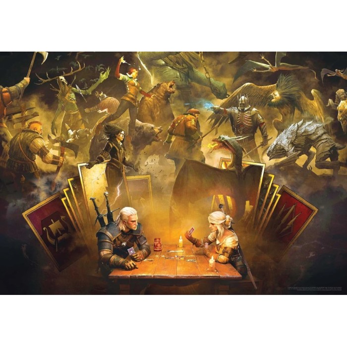 Аксесуари: Пазл The Witcher Playing Gwent 1000 ел. від GoodLoot у магазині GameBuy, номер фото: 6