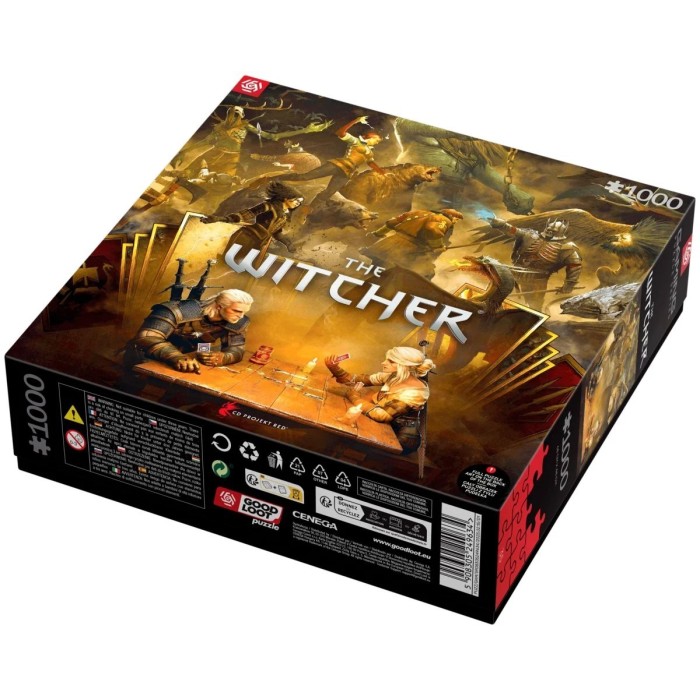 Аксесуари: Пазл The Witcher Playing Gwent 1000 ел. від GoodLoot у магазині GameBuy, номер фото: 9