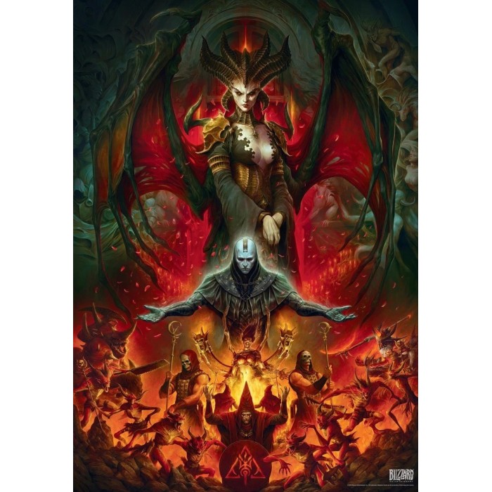 Аксесуари: Пазл Diablo IV Lilith Composition 1000 ел. від GoodLoot у магазині GameBuy, номер фото: 4