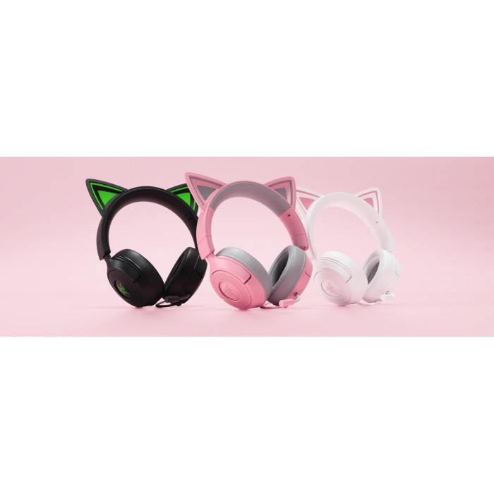 Аксесуари для консолей та ПК: Ігрова гарнітура Razer Kraken Kitty V3 X, чорна від Razer у магазині GameBuy, номер фото: 3