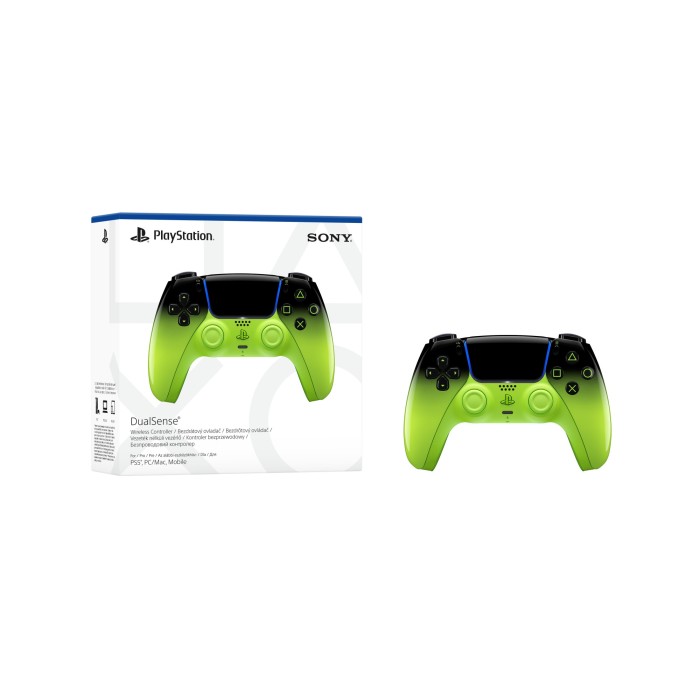 Аксессуары для консолей и ПК: Беспроводной контроллер Sony DualSense (Remix Green) для PS5 от Sony в магазине GameBuy, номер фото: 5
